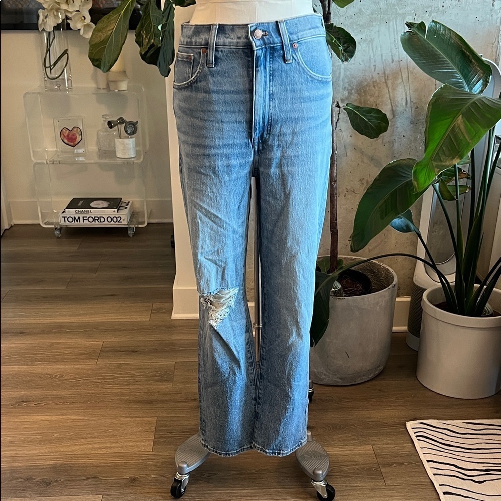 Madewell Light Blue Straight Leg Jeans